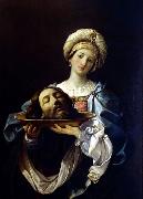 Guido Reni Salome with the Head of John the Baptist Spain oil painting artist